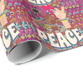 Friedenssicherungspapier Geschenkpapier (Rolleneckpunkt)