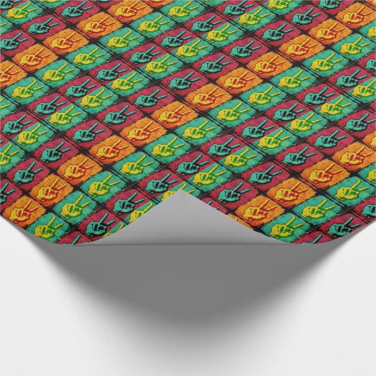 Friedenssicherungspapier Geschenkpapier (Ecke)