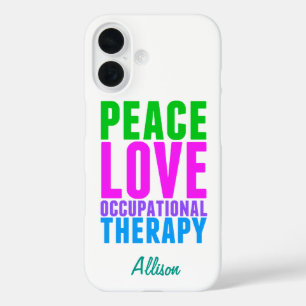Friedenssicherungstherapie - Personalisierte Liebe iPhone 16 Hülle
