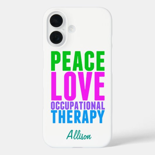 Friedenssicherungstherapie - Personalisierte Liebe Case-Mate iPhone Hülle (Rückseite)