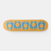 FRIEDENSSIGN FEET SKATEBOARD (Horizontal)