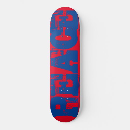 FRIEDENSSkateboard Skateboard (Vorderseite)