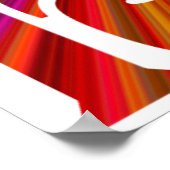 Friedenssprache Poster (Ecke)