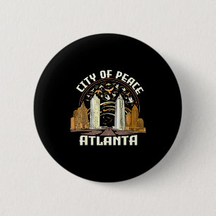Friedensstadt Atlanta Souvenir Männer Frauen Georg Button