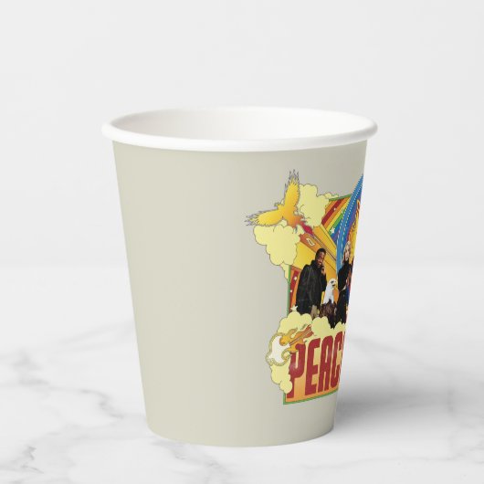Friedensstifter Pappbecher (Vorderseite)