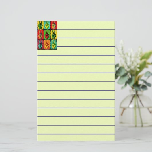 Friedensstiftung Briefpapier (Stehend Vorderseite)