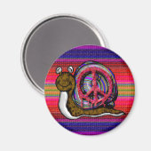 Friedensstille Magnet (Vorderseite/Rückseite)