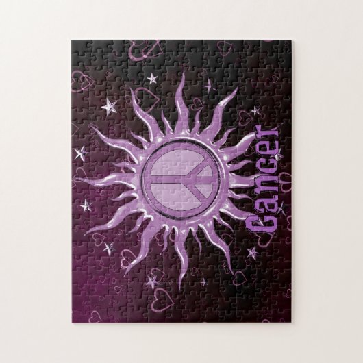 Friedenssun-Krebs Puzzle (Vertikal)