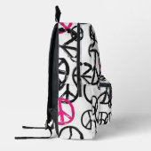 Friedenssymbol Bedruckter Rucksack (Links)