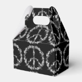 Friedenssymbol Blume Power Geschenkschachtel (Vorderseite)