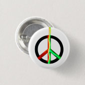 Friedenssymbol button (Vorne & Hinten)