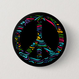 Friedenssymbol Button