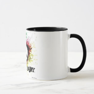 Friedenssymbol, für die Ironie Tasse