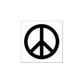 Friedenssymbol Gummistempel (Prägung)