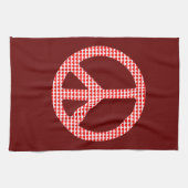 Friedenssymbol Handtuch (Horizontal)