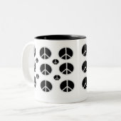 FRIEDENSSYMBOL KAFFEETASSE (Vorderseite Links)