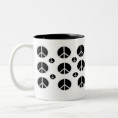 FRIEDENSSYMBOL KAFFEETASSE (Links)