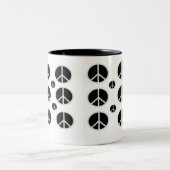 FRIEDENSSYMBOL KAFFEETASSE (Mittel)