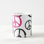 Friedenssymbol Kaffeetasse (Mittel)