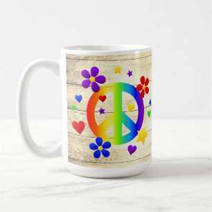 Friedenssymbol Kaffeetasse