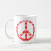 Friedenssymbol Kaffeetasse (Links)