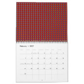 Friedenssymbol-Kalender 201X Kalender (Feb 2027)