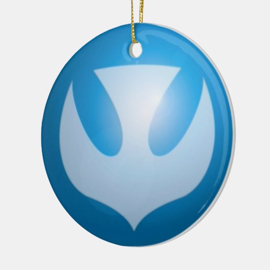 Friedenssymbol Keramikornament (Links)