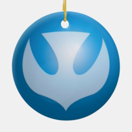 Friedenssymbol Keramikornament (Hinten)