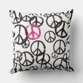 Friedenssymbol Kissen (Rückseite)