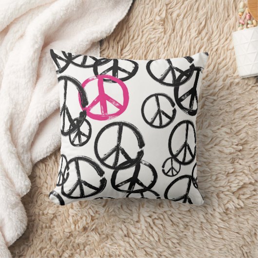 Friedenssymbol Kissen (Decke)