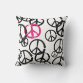 Friedenssymbol Kissen (Rückseite)