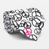 Friedenssymbol Krawatte (Gerollt)