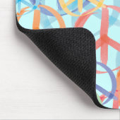 Friedenssymbol-Kunst Mousepad (Ecke)