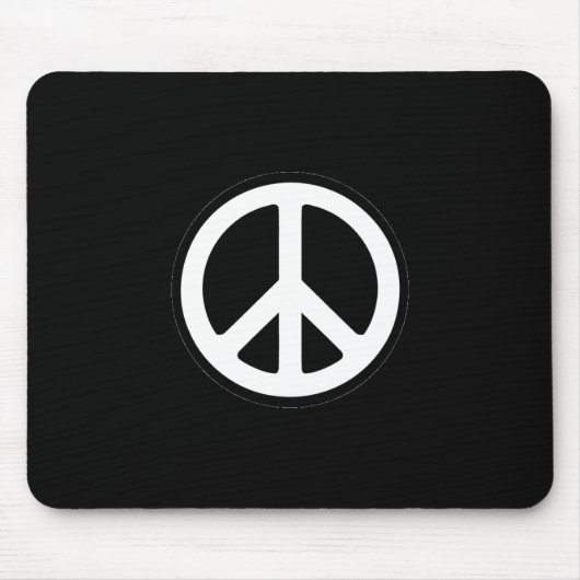 Friedenssymbol Mousepad (Vorne)