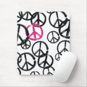 Friedenssymbol Mousepad (Mit Mouse)