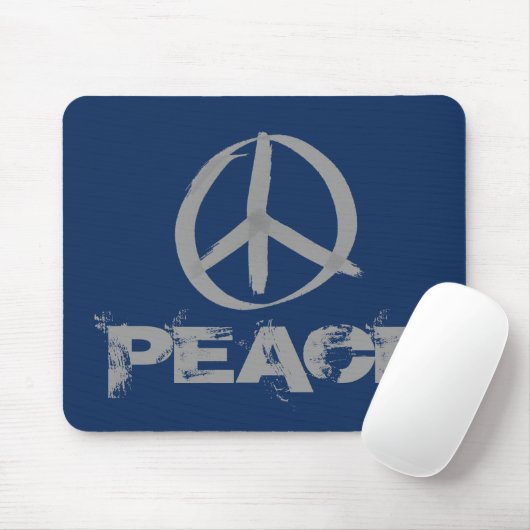 Friedenssymbol Mousepad (Mit Mouse)