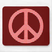 Friedenssymbol Mousepad (Vorne)