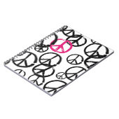 Friedenssymbol Notizblock (Linke Seite)