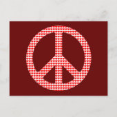 Friedenssymbol Postkarte (Vorderseite)