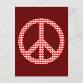 Friedenssymbol Postkarte (Vorderseite)