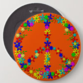 Friedenssymbole, Button (Vorne & Hinten)