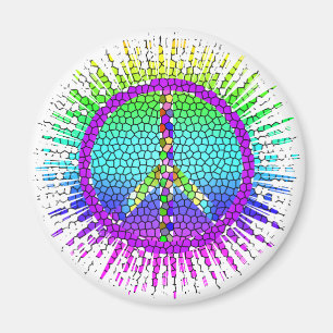 Friedenssymbole Magnet
