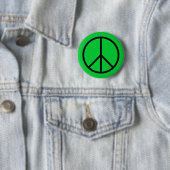 Friedenssymbolknopf Button (Beispiel)
