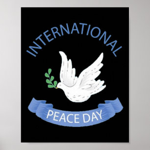 Friedenstag auf Erden Internationaler Friedenstag  Poster