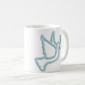 FriedensTasse Kaffeetasse (VorderseiteRechts)