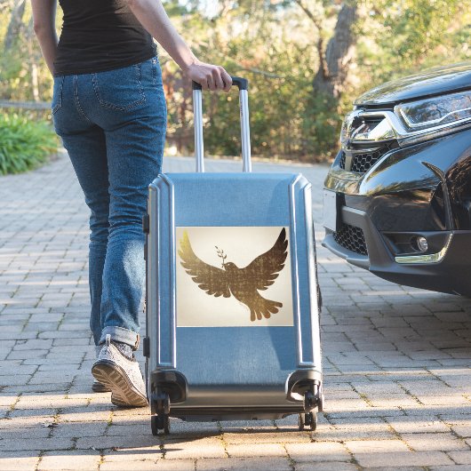 Friedenstaube Aufkleber (Koffer Insitu)