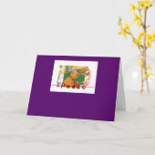 Friedenstaube helle Grußkarte Hoffnung Karte (Gelbe Blume)