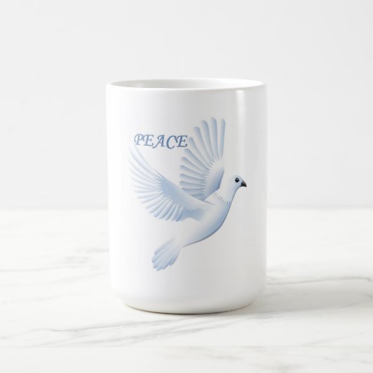 FRIEDENSTAUBE KAFFEETASSE (Mittel)