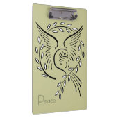 Friedenstaube Klemmbrett (Rechts)