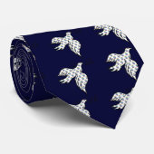 Friedenstaube Krawatte (Gerollt)